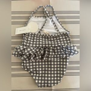 Quincy mae muted green swimsuit